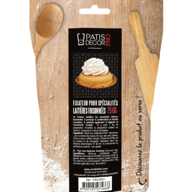 Fixateur Spécialités Laitières 125 g Patisdécor