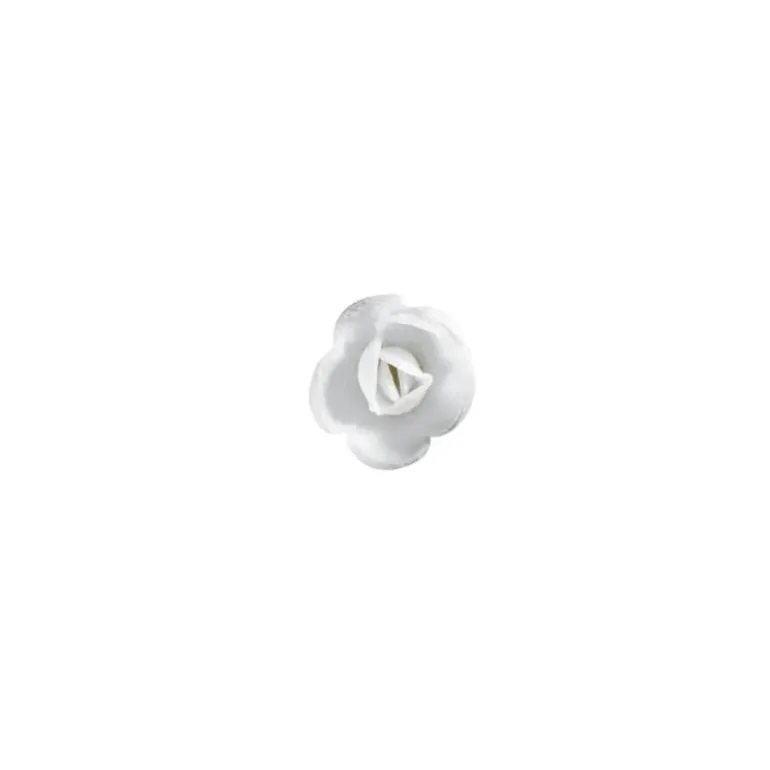 Fleur Azyme Bio Rose Rose et Blanche 3 cm x20 Florensuc