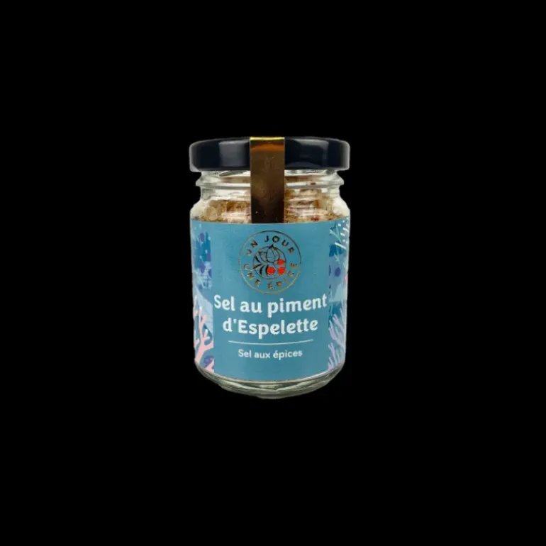 Fleur de Sel au Piment d'Espelette 95 g Un Jour Une Epice