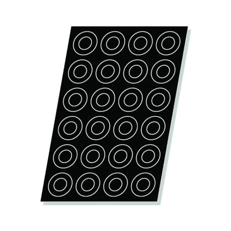 Fond de Pâte Tartelettes Flexipan - Moule silicone 60 x 40 cm