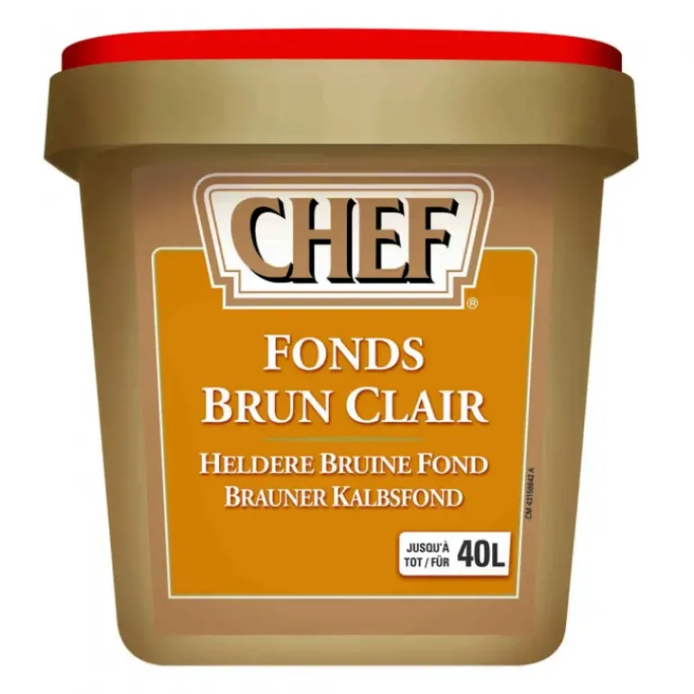Fonds brun clair 40L 800g