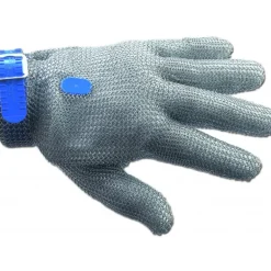 Gant de Protection en Cotte de Maille L Bleu Arcos
