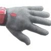Gant de Protection en Cotte de Maille M Rouge Arcos