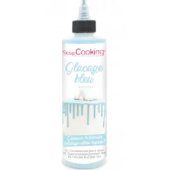Glaçage Bleu goût Chocolat 130 g Scrapcooking