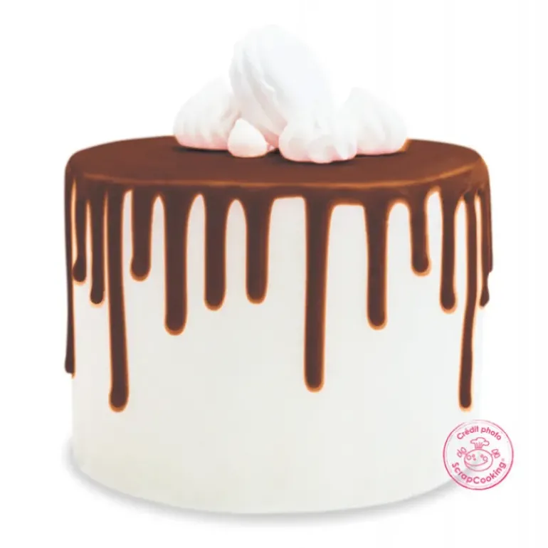 Glaçage Marron goût Chocolat 130 g Scrapcooking