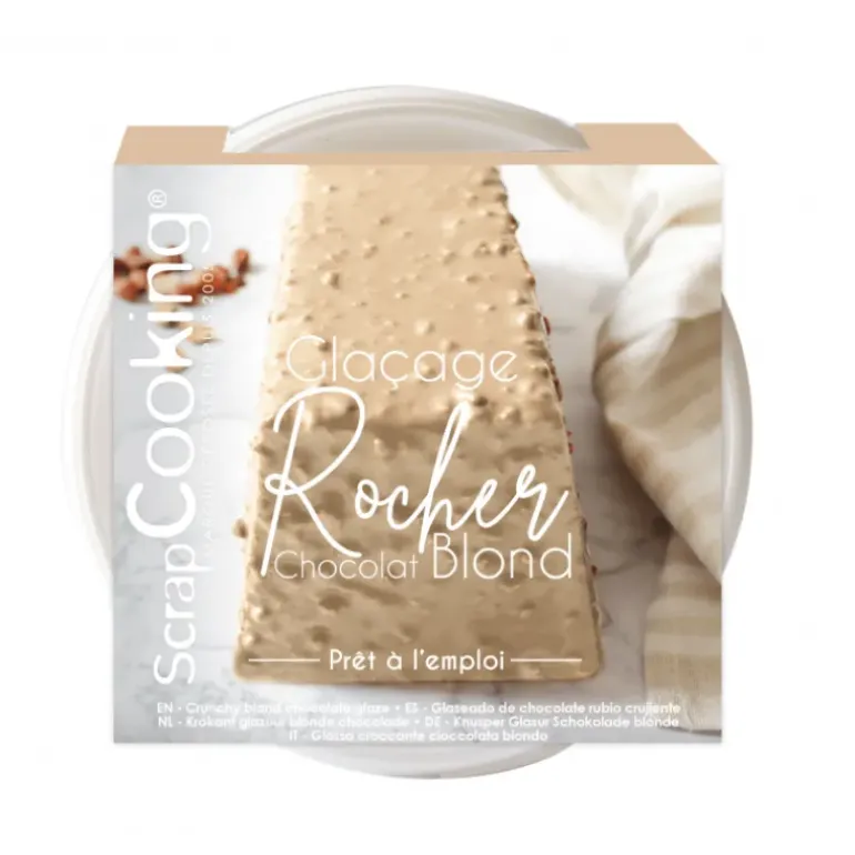 Glaçage Rocher Chocolat Blond 400 g Scrapcooking