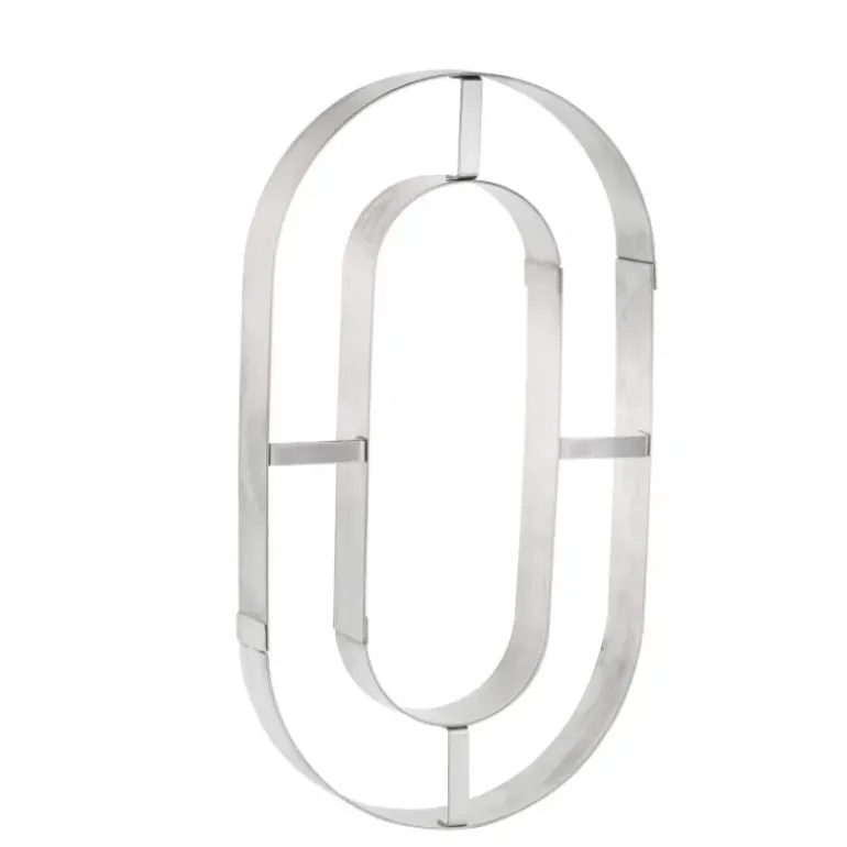 Grand Emporte Pièce Inox Chiffre 0 32x18 cm
