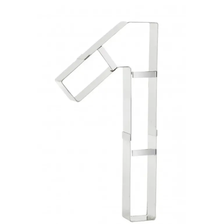 Grand Emporte Pièce Inox Chiffre 1 32x16 cm