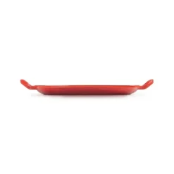 Gril en Fonte Rectangulaire 30 cm Cerise Le Creuset
