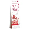 Kit Déco Bûche de Noël Rouge Scrapcooking