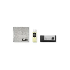 Kit Entretien Lames Huile de Camélia et Microfibre Kaï