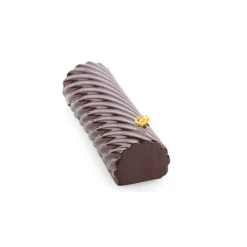 Kit Moule à Bûche Torsade Plastique 25 x 8 cm x H 6,7 cm Silikomart Professional