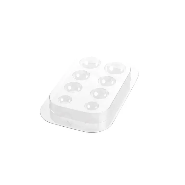 Kit Moules Chocolat Père Noël en PVC 18,8 cm x H 24,8 cm (x5) Silikomart Professional