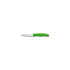 Lot 2 Couteaux d'Office 8 cm Vert Swiss Classic Victorinox
