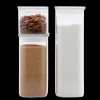 Lot de 3 Boîtes de Conservation en Verre Rectangulaire Pebbly