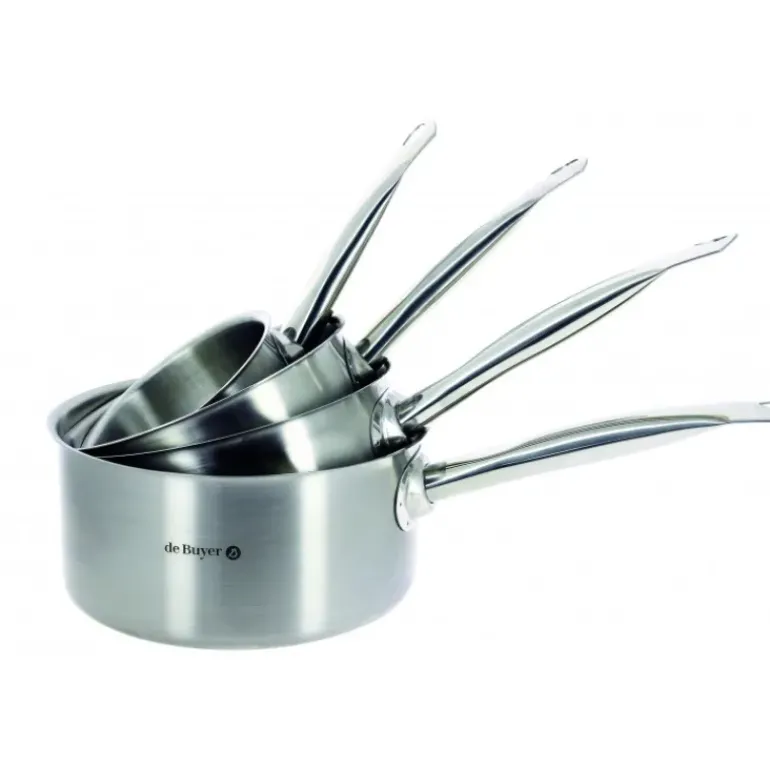 Lot de 4 Casseroles Inox Prim'Appety de Buyer