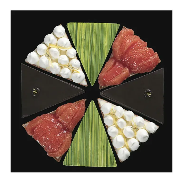 Lot de 8 Triangles à Part de Tarte individuelle