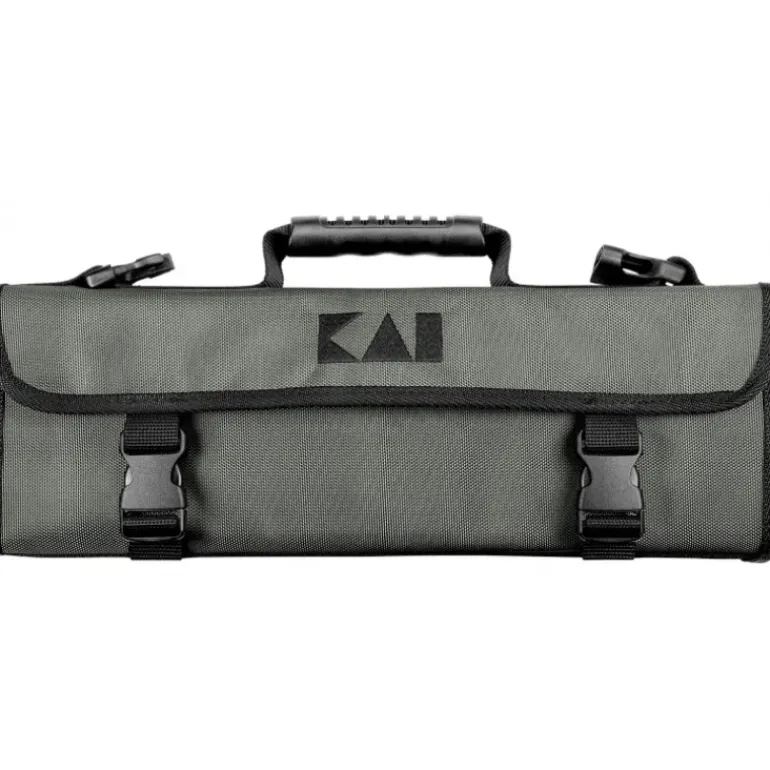 Mallette 5 Couteaux Japonais Wasabi Black Kai
