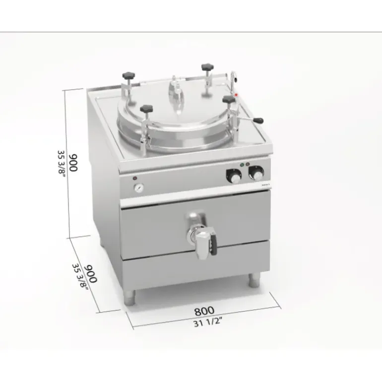 Marmite Electrique 150L Autoclave Berto's
