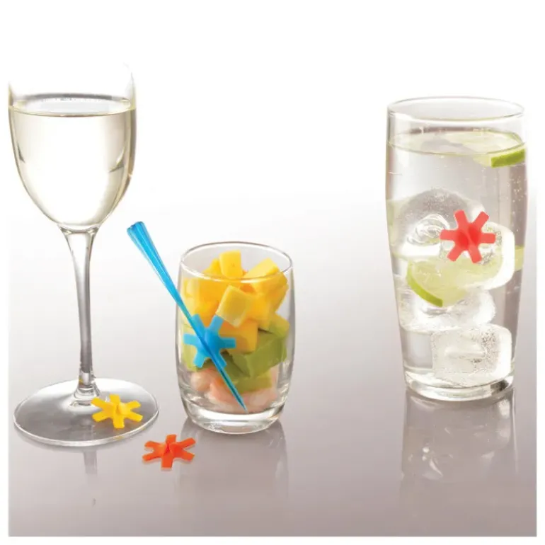 Marque Verre coloris assortis (x12)