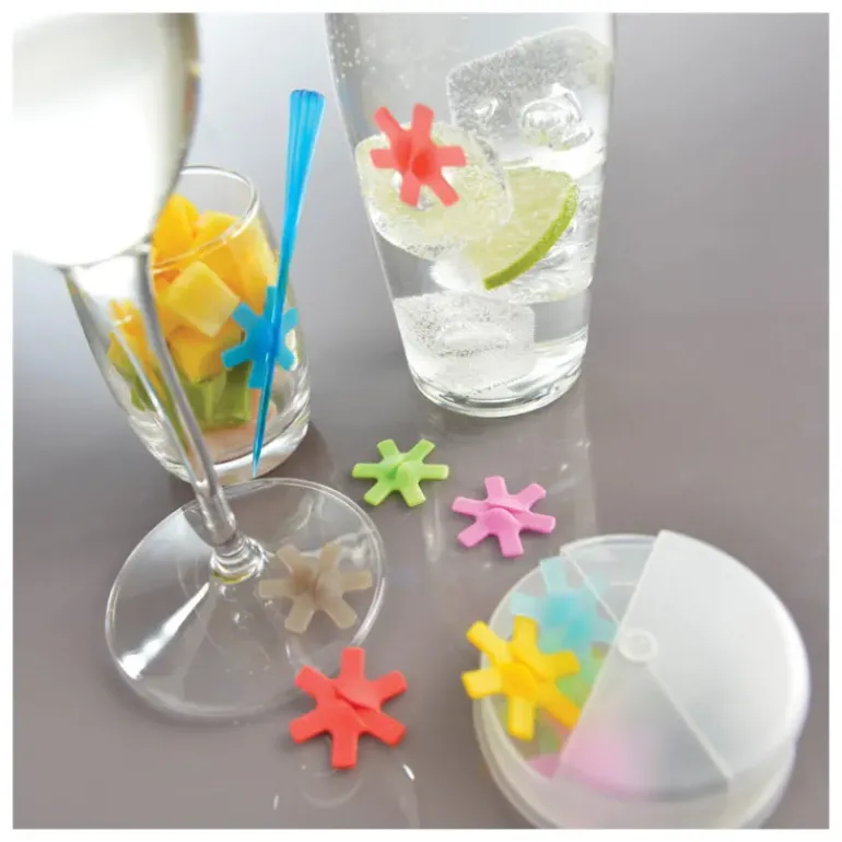 Marque Verre coloris assortis (x12)