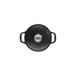 Mini Cocotte en Fonte Ronde 10 cm Noir Mat Chasseur
