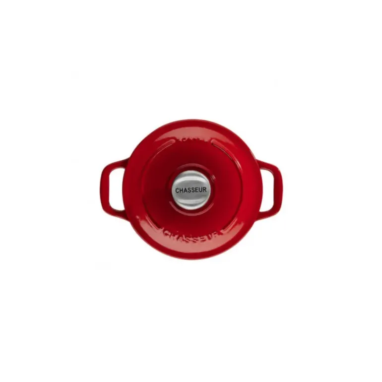Mini Cocotte en Fonte Ronde 10 cm Rubis Chasseur