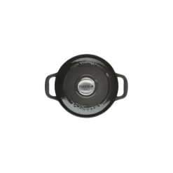 Mini Cocotte en Fonte Ronde 10 cm Caviar Chasseur