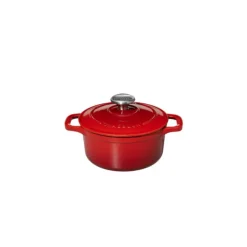 Mini Cocotte en Fonte Ronde 14 cm Rubis Chasseur