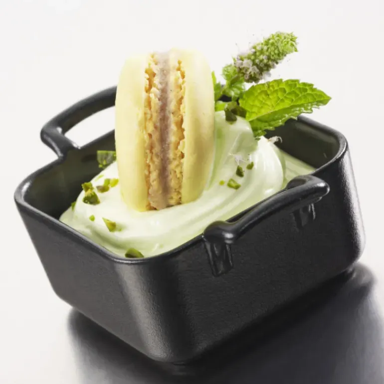 Mini Ramequin Carré Noir 7x7 cm Belle Cuisine Revol