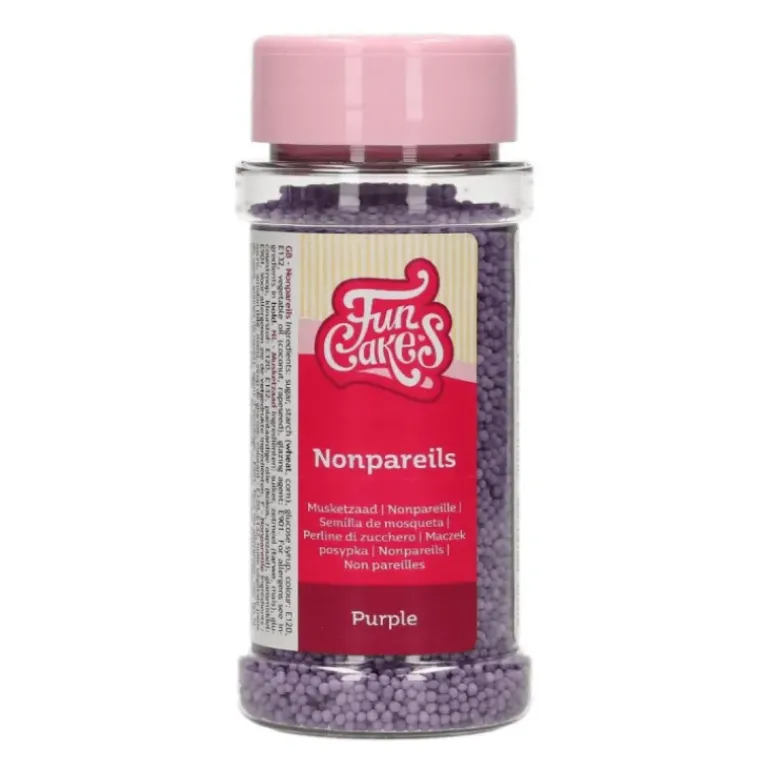 Mini-Billes Violettes 80 g Funcakes