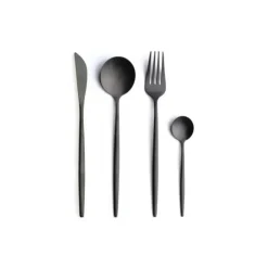 Ménagère 24 pièces Mart Vintage Noir 18% 2,5 mm Comas