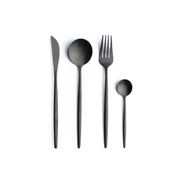 Ménagère 24 pièces Mart Vintage Noir 18% 2,5 mm Comas