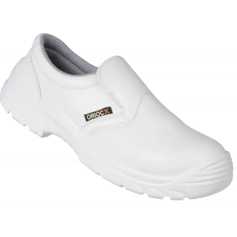 Mocassins de Sécurité T.45 Blanc QUINTANAR Robur