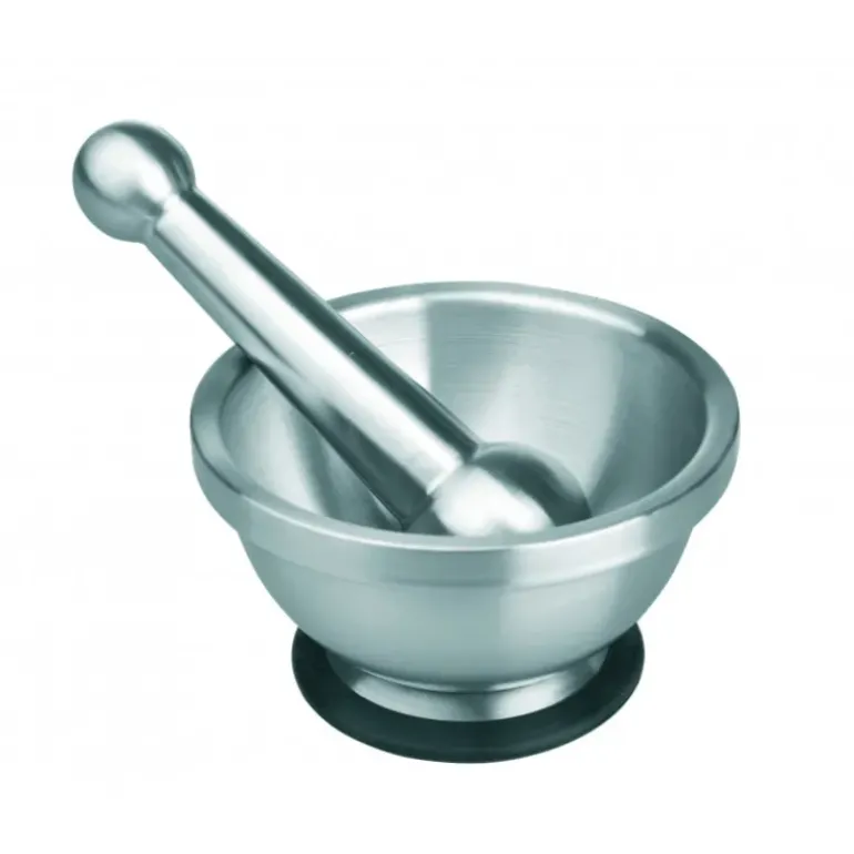 Mortier Inox Ø 13,5 cm x H 7,5 cm Ibili