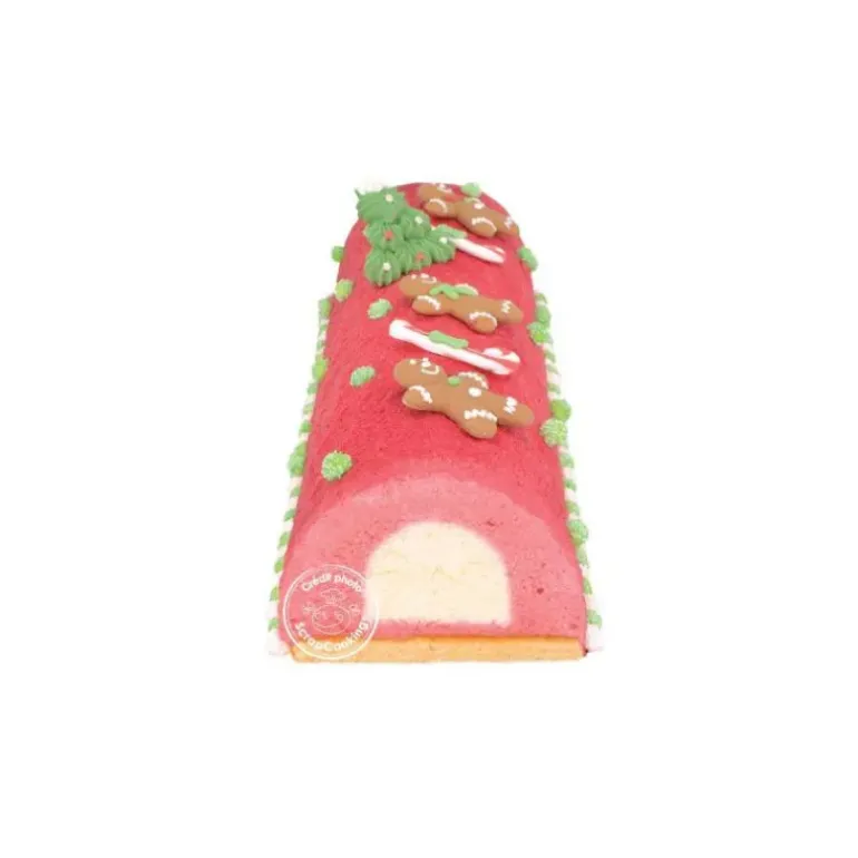 Moule à Bûche avec insert plastique - Scrapcooking