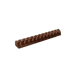 Moule à bûche Plastique Modèle Facettes 50,5 cm (x12)