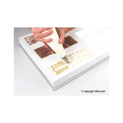 Moule à bûche silicone 25 cm SilikoMart Professional