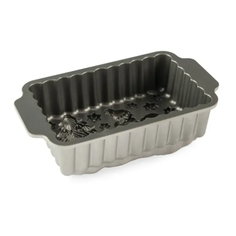 Moule à Cake Paysage de Noël Silver Nordic Ware