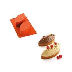 Moule à Cake x2 Silicone Michalak 170 x 80 x h50 mm Silikomart Professional