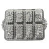 Moule à Cakes de Noël (x8) Silver Nordic Ware