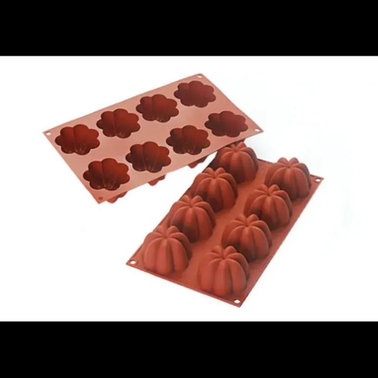 Moule 8 Charlottes en Silicone
