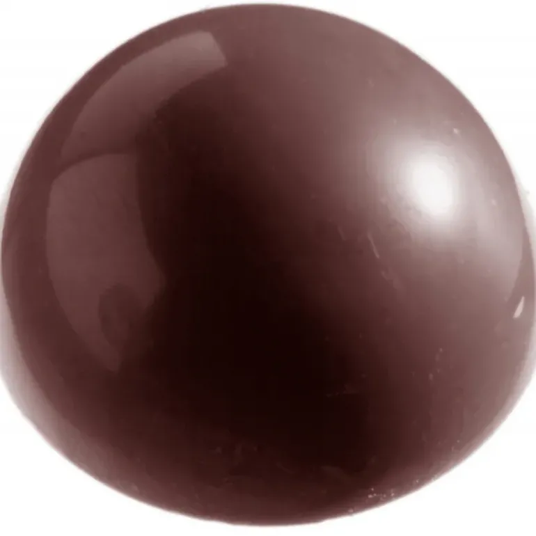 Moule à chocolat Demi-Sphère Ø8 cm (x6) Chocolate World