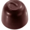 Moule à chocolat Rond motif tourbillon Polycarbonate Chocolate World
