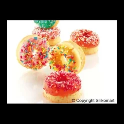 Moule 6 Donuts en Silicone