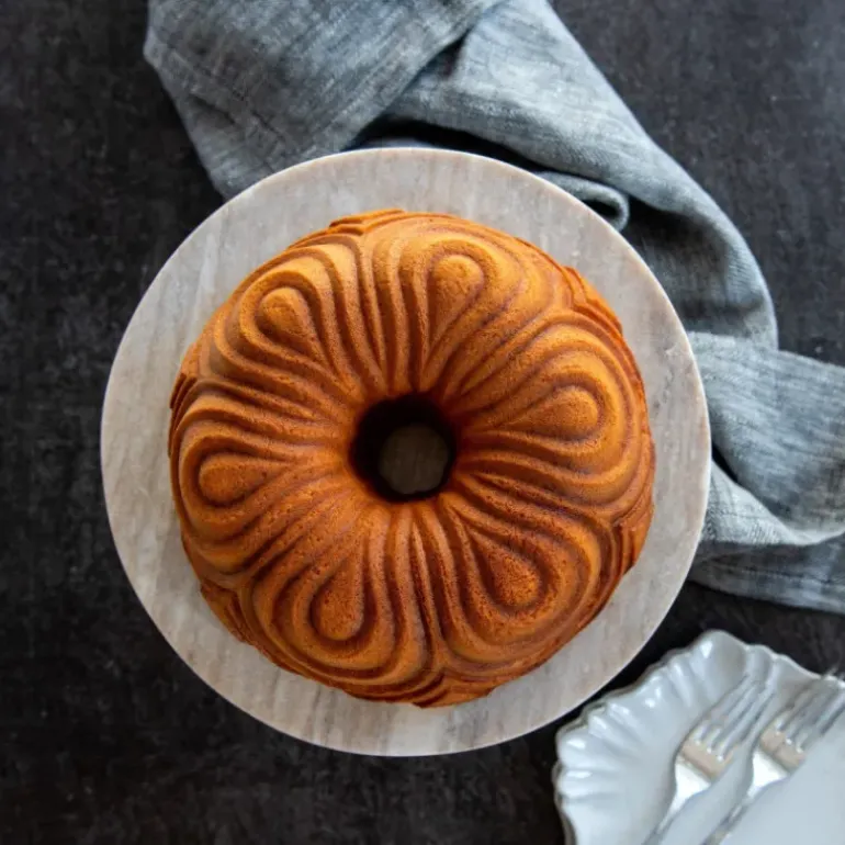 Moule à Gâteau Bundt Chiffon Royal Gold Nordic Ware