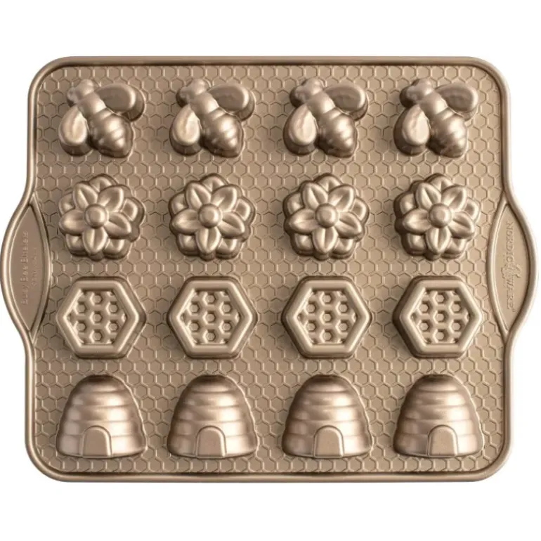 Moule à Gâteaux Monde des Abeilles (x16) Toffee Nordic Ware
