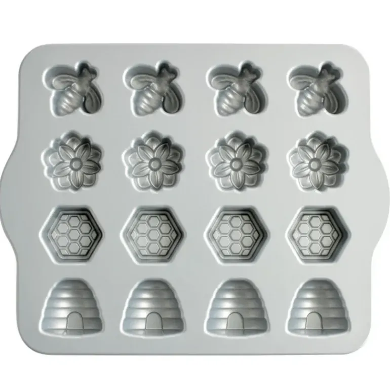 Moule à Gâteaux Monde des Abeilles (x16) Toffee Nordic Ware