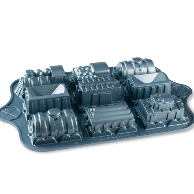 Moule à Gâteaux Petit Train (x9) Pro Cast Nordic Ware