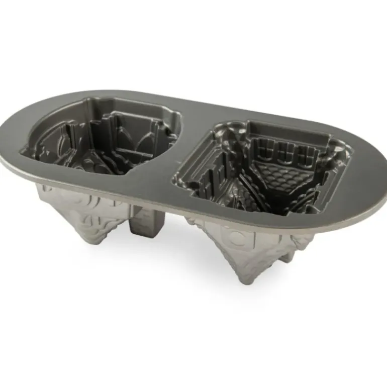 Moule à Gâteaux Petites Maisons (x2) Silver Nordic Ware